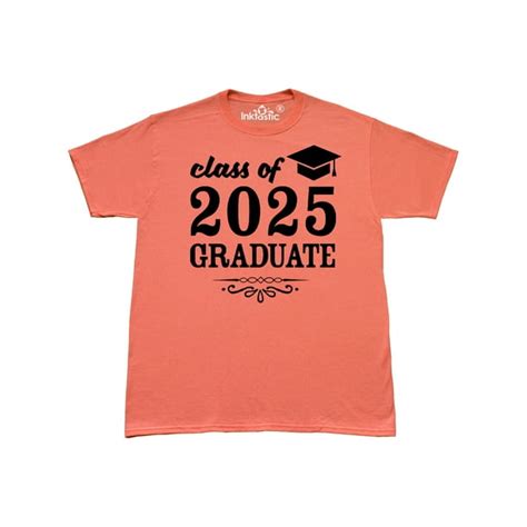 Inktastic Class Of 2025 Graduate With Graduation Cap T Shirt