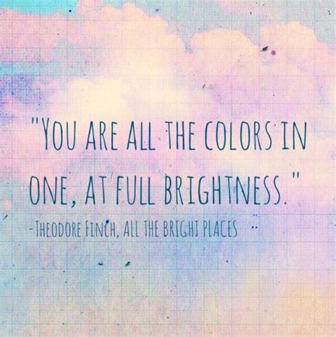 All The Bright Places Quotes