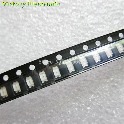 200pcslot 1206 Green Smd Led Diode Light 3216 Diodes Smd Super Bright