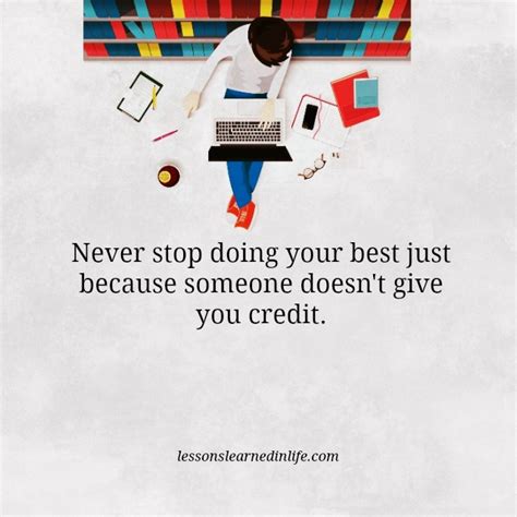 Lessons Learned in LifeNever stop doing your best. - Lessons Learned in ...