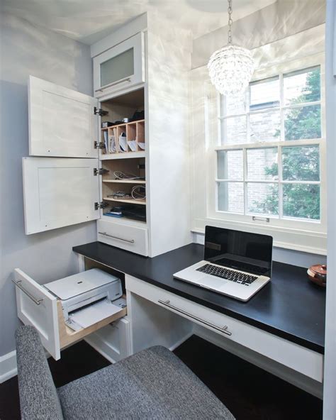 Best 24 Home Office Built In Cabinet Design Ideas To Maximize Small