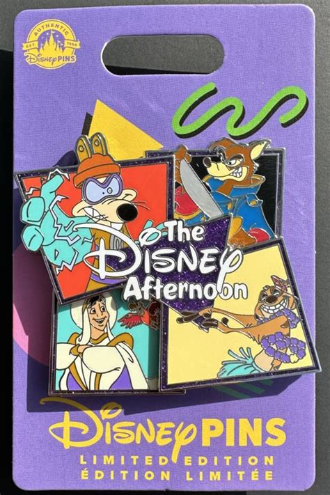 Disney Afternoon Quarterly Collection Disney Trading Pin Series Pin And Pop