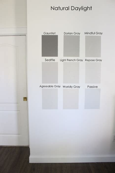 These are great wall colors, also try them lightened 50% for a lighter look. Nine Gray Paint Colors We Put to the Test for Your Home ...