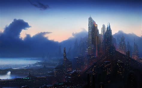 Free Download Fantasy City Wallpapers 1440x900 For Your Desktop
