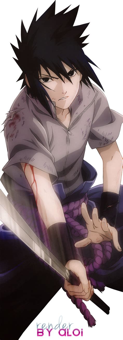 Uchiha Sasuke Render By Aloiichigo On Deviantart Anime Naruto Naruto