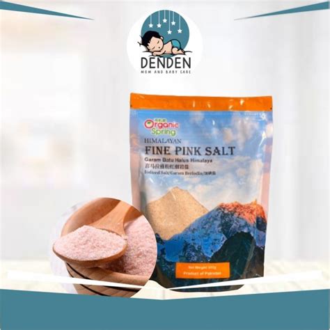 DD 100 Organic Spring Himalayan Fine Pink Salt Garam Beriodin Salt