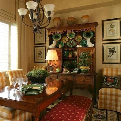 20 Rustic French Country Dining Room