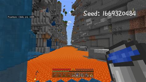 Infinite Ravine Minecraft Seed Beautiful Minecraft Seeds Including