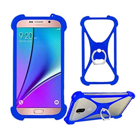 Access Wireless Treswave Tw801 Lankashi Blue Phone Silicone Cover Case