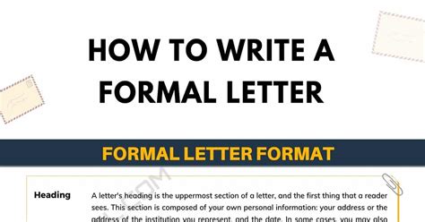Letter Format Formal English Leiilafitria