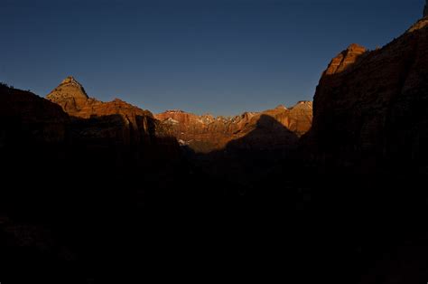 Zion Canyon Sunrise Sunrise This Morning At Zion Canyon Ov Bill