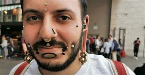 Body Modification Fan Gets 70 Piercings Including 41 On His Genitals