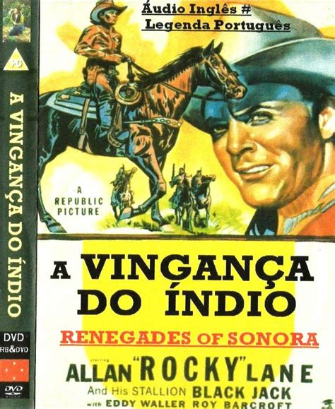 Spacetrek66 Dvd Allan Rocky Lane A VinganÇa Do Indio Faroeste 1948