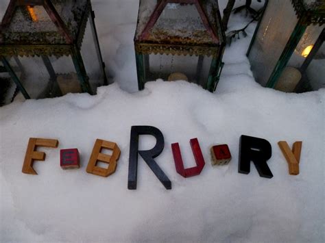 absolutely beautiful things: February