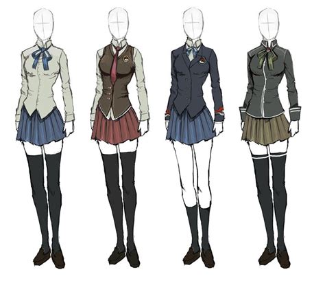 Pin By Faeyatan Land On Ilustradores Anime Uniform Anime Outfits