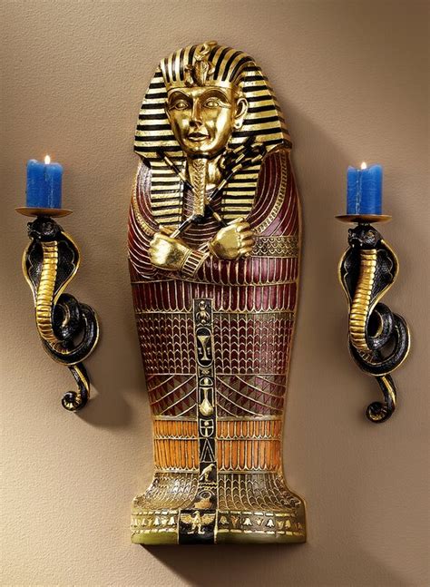 Design Toscano Sarcophagus Of Egyptian King Tut Wall Décor And Reviews