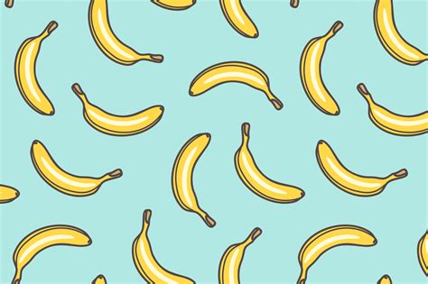 Seamless Pattern Of Bananas By Faber14 On Envato Elements Seamless