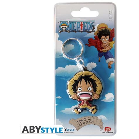 Abysse One Piece Luffy Sd Pvc Key Ring Ipon Hardware And Software