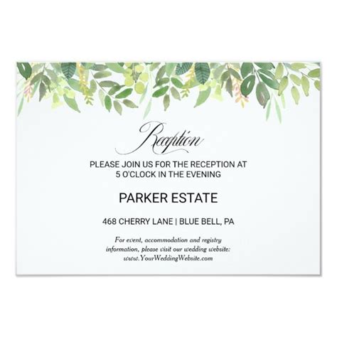 Free customization on custom invitations & stationery! Create your own Invitation | Zazzle.com | Destination wedding reception, Reception card, Wedding ...