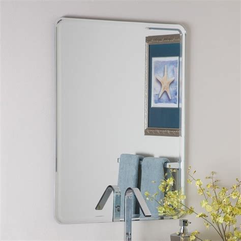 Shop Decor Wonderland 236 In W X 315 In H Rectangular Frameless Bathroom Mirror With Hardware