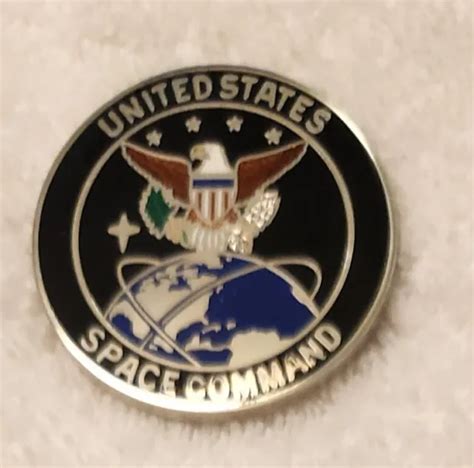 Staff Identification Badge Us Space Command Full Size 1900 Picclick
