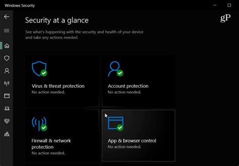Whats New With Windows 10 October 2018 Update Security Settings