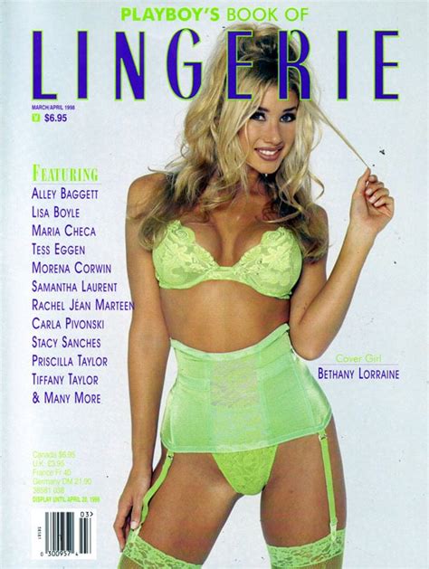 Playboy S Lingerie 60 March April 1998 The Book Of Lingerie