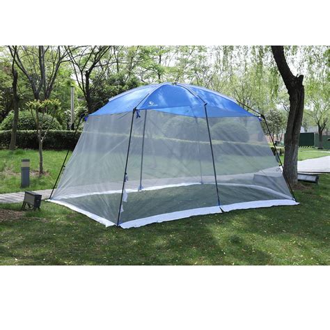 Alpha Camp 13 9 Screen House Tent Camping Shade Blue