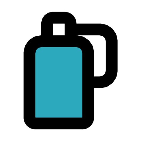 Download Iconic Blue Water Bottle Graphic