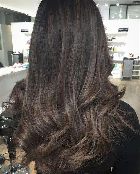 Hair colouring with kolora ensures professional care and a dazzling result, without white hair. Soft ash brown ️ ️ ️CALL US at MYSEKAI HAIR (604)608-0550 ...