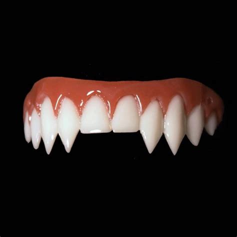 Ben, i think you'll have a very hard time finding a dentist who's willing to give you permanent vampire teeth. Bloodlust FX Fangs | MostlyDead.com