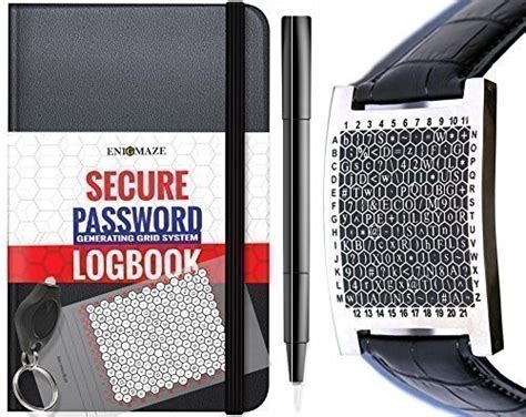 Buy Enigmaze Indexed Secure Pas Journal With Stainless Steel Bracelet