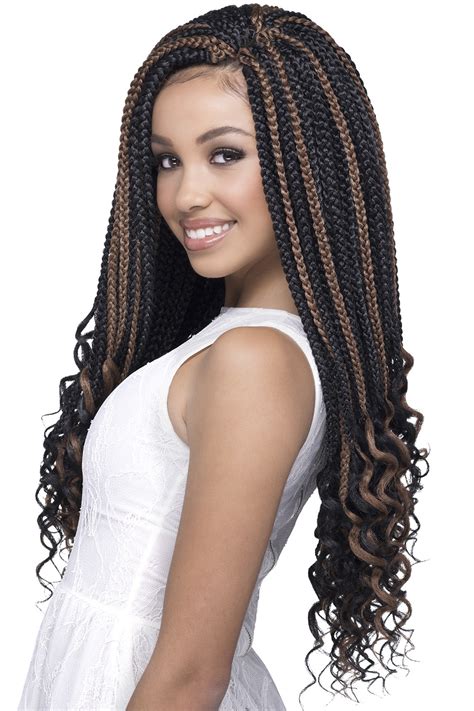 Royal Box Braid And Curly Open Ends Vivica Fox Hair Collection
