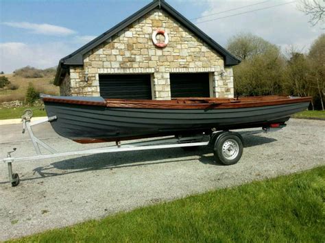 175ft Fishing Boat Trailer And Oars In Enniskillen County Fermanagh