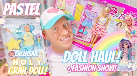 Pastel Doll Haul 🧸🎀⭐ Holy Grail Doll Fashion Show Youtube