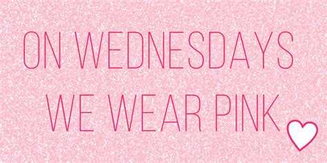 On Wednesdays We Wear Pink💕 Aillea