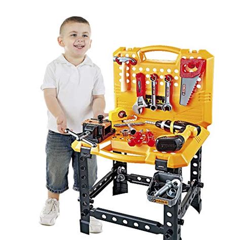 Toy Chois 82 Piece Toy Workbench For Toddlers — Deals From Savealoonie