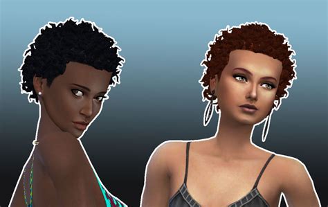 Mystufforigin Close Curls For Her Sims 4 Hairs