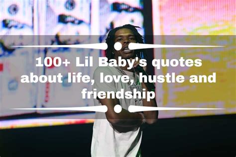 100 Lil Babys Quotes About Life Love Hustle And Friendship Legitng