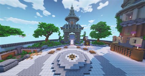 Hub Spawn Lobby For Server Minecraft Map