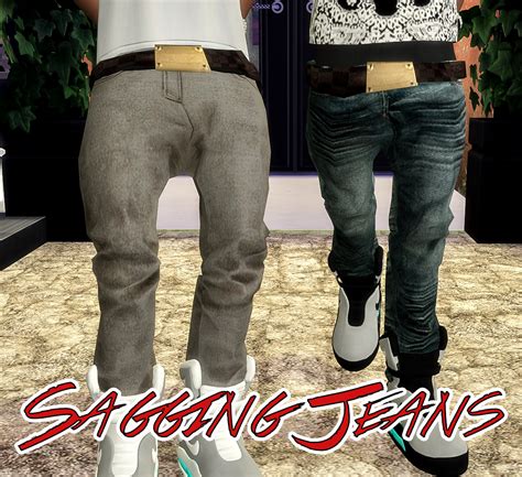 Blvcklifesimz Baggy Jeans Sims 4 Male Clothes Sims 4 Men Clothing