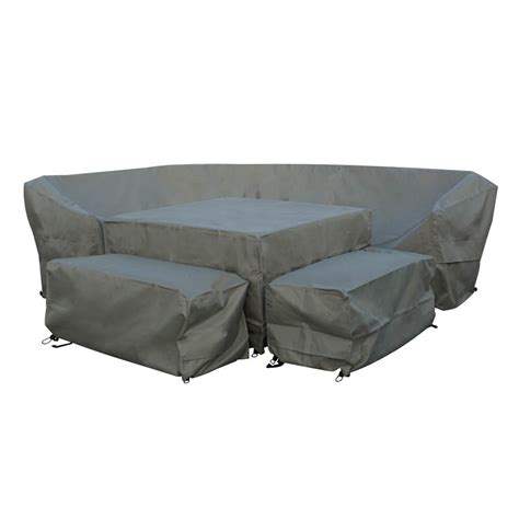 2021 Bramblecrest Curved Corner Sofa Outdoor Furniture Cover