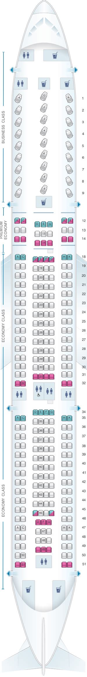 Airbus A330 300 Seating Plan Air Transat Two Birds Home