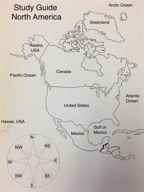 Mrs Coulons Class Blog North America Map Quiz