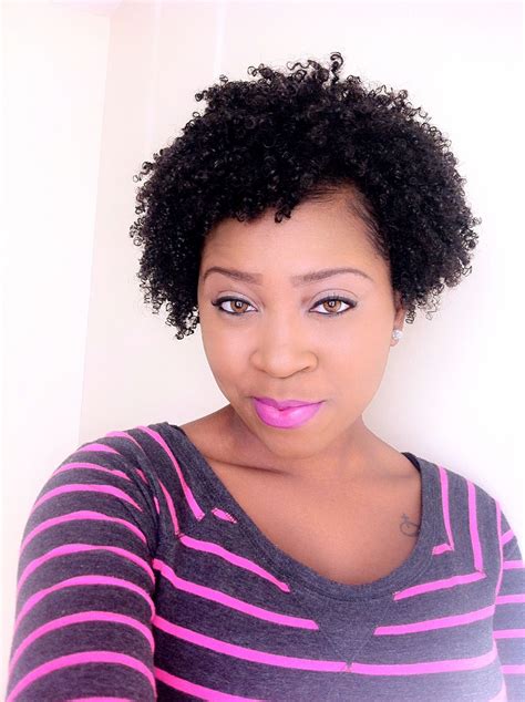 Add some defining gel and hairspray and you're good to go! Pin by Beautyandcurlskay on | Natural Hair DAZE | | Short ...
