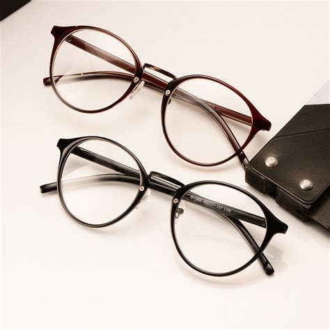 wholesale vintage retro round frame eyeglasses circle glasses nerd glasses eyewear frames cheap