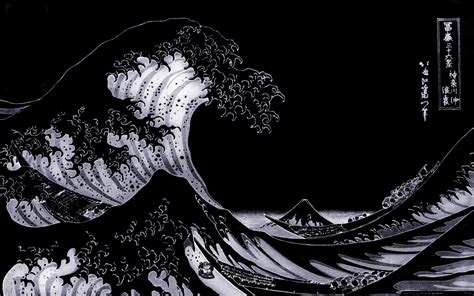 The Great Wave Off Kanagawa With A Twist 2560x1600 Rwallpaper