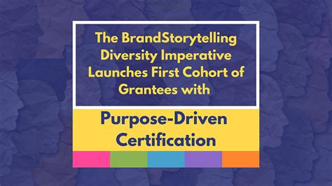 Diversity Imperative Launches First Group Of Grantees With Purpose