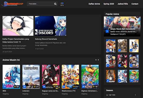 Yuk saksikan anime kesukaan kamu melalui aplikasi untuk nonton anime rekomendasi jaka berikut ini. 3 Website Nonton Anime Sub Indo Terbaik Versi Gue ...