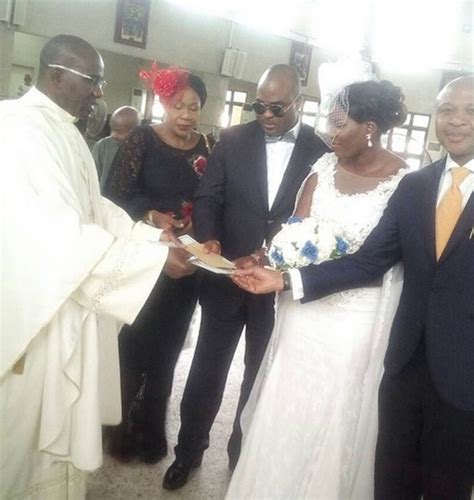 Photos Actor Emeka Ossai And Wife Celebrate 10th Wedding Anniversary Renew Their Wedding Vows
